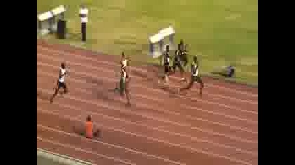 Световният рекорд на Usein Bolt [ 100 m. ]