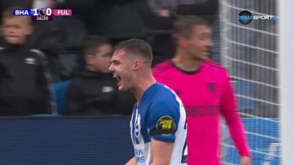 Brighton and Hove Albion with a Goal vs. Fulham