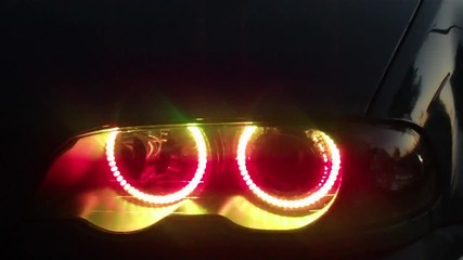 Bmw M3 E46 - Multi - Colored Angel Eyes