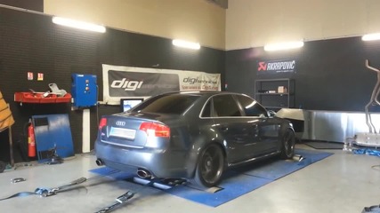 Passage au banc Audi Rs4 V8