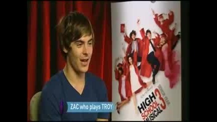 Newsround interview with Zac Efron & Ashley Tisdale 7 - 10 - 08