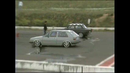 Golf 16v Turbo vs Trabant 16v G60