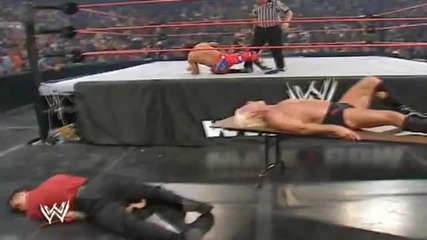 Sweet Chin Music On Randy Orton - Bad Blood 2003