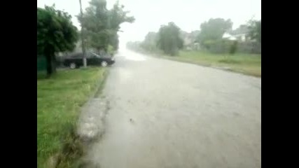 Наводнение в село Крушовене