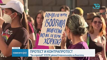Протест и контрапротест в триъгълника на властта за промените за нетрадиционна сексуална ориентация