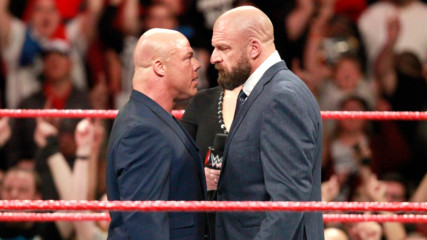 Kurt Angle threatens to retaliate against Triple H: Raw, Nov. 20, 2017