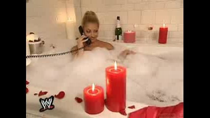 Trish Stratus In A Hot Tub