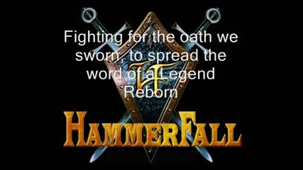 Hammerfall A Legend Reborn With Lyrics