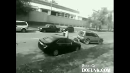 Girl Saves Guy From Road Rage Attack