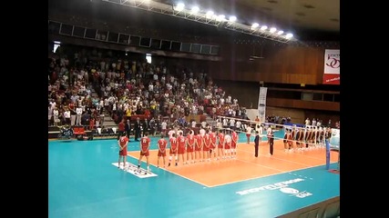 Bulgaria - Japan Volleyball World League 26.06.2011 Bulgarian Anthem