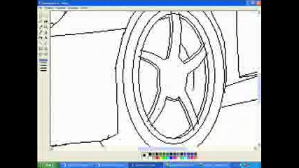 How To Draw A Car In Ms Paint