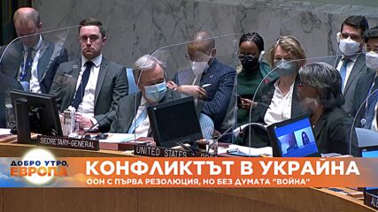 ООН с първа резолюция, но без думата "война"