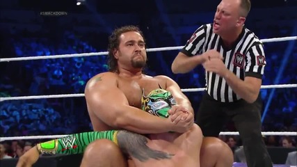 Sin Cara vs. Rusev Smackdown June 27 2014