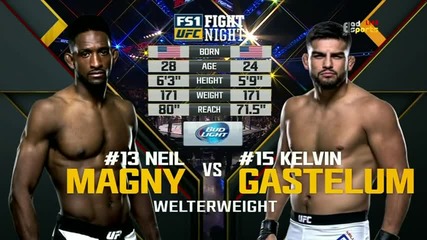 Neil Magny vs Kelvin Gastelum (ufc Fight Night 78, 21.11.2015)