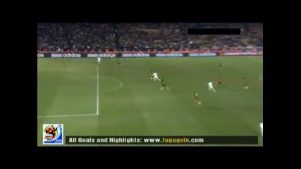 19 - 06 - 2010 Камерун - Дания гол на Николас Бентлер xvid 