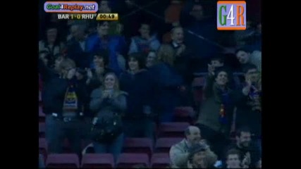 Barcelona - Recreativo Huelva 1 - 0 (2 - 0,  11 4 2009).flv