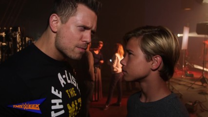 BTS of The Miz's Mattel Sound Slammers commercial