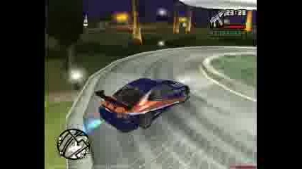 Gta - San - Andreas - drifting 