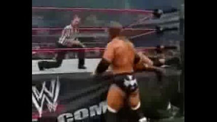 Triple H Vs. Batista { Backlash 2005 }