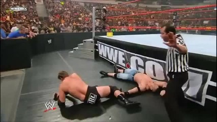 Wwe One Night Stand 2008 John Cena Vs Jbl First Blood Match Part 2