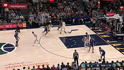 Golden State Warriors vs Utah Jazz - Full Game Highlights - 10.04.2018
