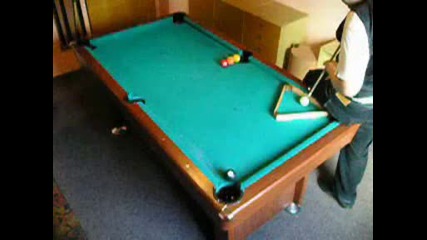 Crazy pool table shots