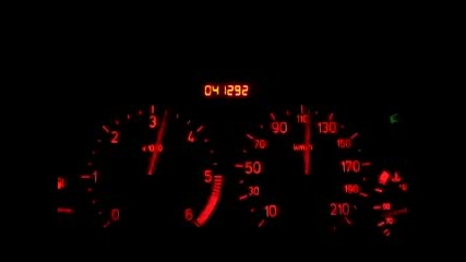 Peugeot 206 1.4 Hdi top speed (180км/ч)