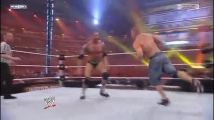 wrestlemania 26 Batista vs John Cena
