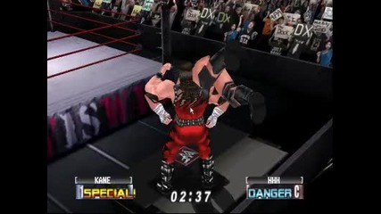 wwf no mercy Kane vs Triple h Tombstone 