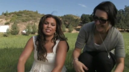 Jordin Sparks - Behind The Scenes of Battlefield [ високо качество ]