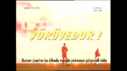 Galatasaray - Fenerbahce - pyro show 