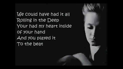 Adele - Rolling In The Deep [lyrics]