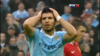 Manchester City 2-3 Manchester United 8.1.12