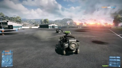 Bf3: Just playing bumper cars with my teammates.. Wait What?!