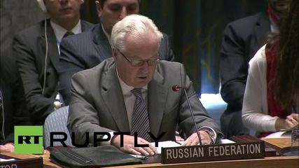 USA: Churkin urges chemical weapon culprits in Syria to be identified