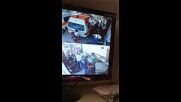 Кадри от нападението на лекари в Самоков
