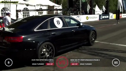 Audi Rs6 R900+ vs Bmw M6 F12 Pp Performance