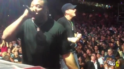 50 Cent, Tony Yayo, Lloyd Banks, D 12, Eminem, Havoc, Alchemist At Yankee Stadium Високо Качество 