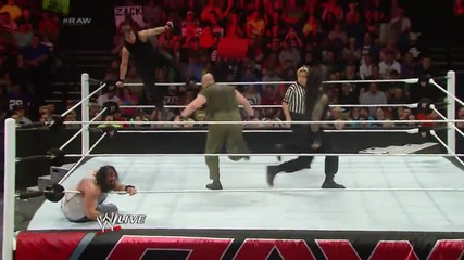 John Cena, Roman Reigns & Dean Ambrose vs. The Wyatt Family: Raw, June 9, 2014