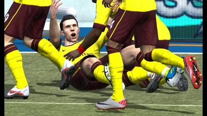 Технично Изпълнение на Ван Перси ! Fifa 12 !