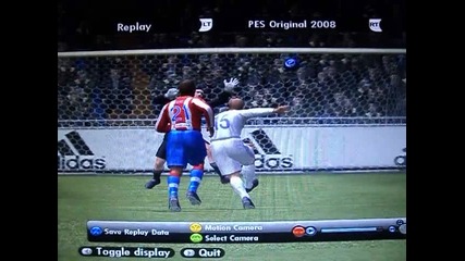 Pes 2008-страхотен гол на Роберто Карош