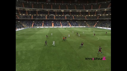 Гол от центъра [fifa 11]