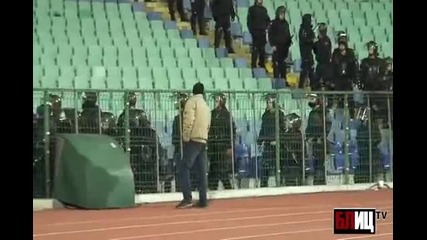 Lazio and Levski ultras