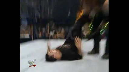Triple H, Vince & Shane Mcmahon vs Undertaker, Kane & Rock (wwf championship) - King of the ring 00