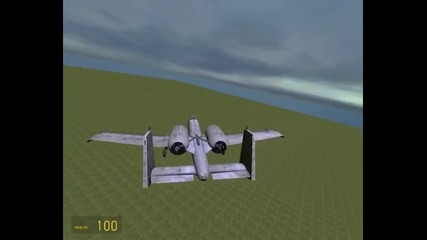 Gmod A - 10 thunderbolt самолет 