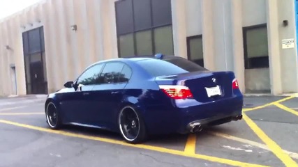 Massive Bmw M5 Burnout - Agency Power Header Back Exhaust