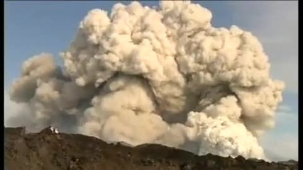Изригващият вулкан в Исландия 