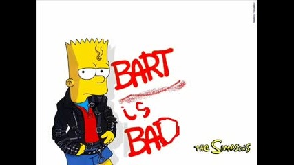 Michael Jackson - Bad (bart Simpson style) 