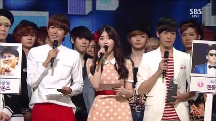 130505 Shinee - Why So Serious+ Today's Winner @ Inkigayo