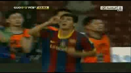 Barcelona Vs Guan Beijing 3 - 0 All Goals and Highlights 8.08.2010 
